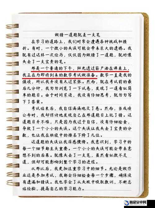 做一道题就插一支笔的独特记录方式