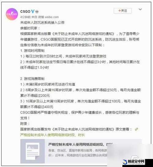 csgo 未满十八岁可以去吗：关于其相关规定与限制的探讨